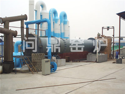 Φ1.6/1.25×18米燃氣內加熱回轉窯