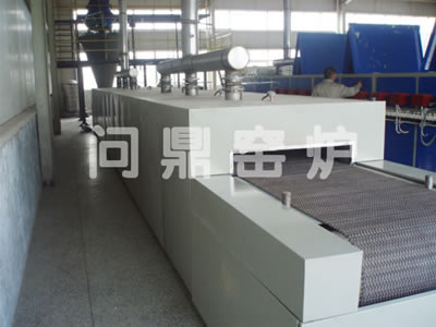 15.5米電熱網帶干燥分解爐